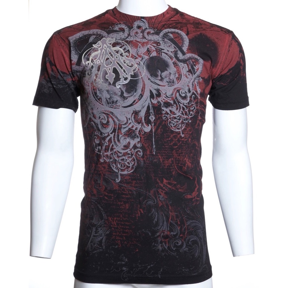 Archaic By Affliction Men's T-Shirt STURZHEIM - Picture 5 of 9